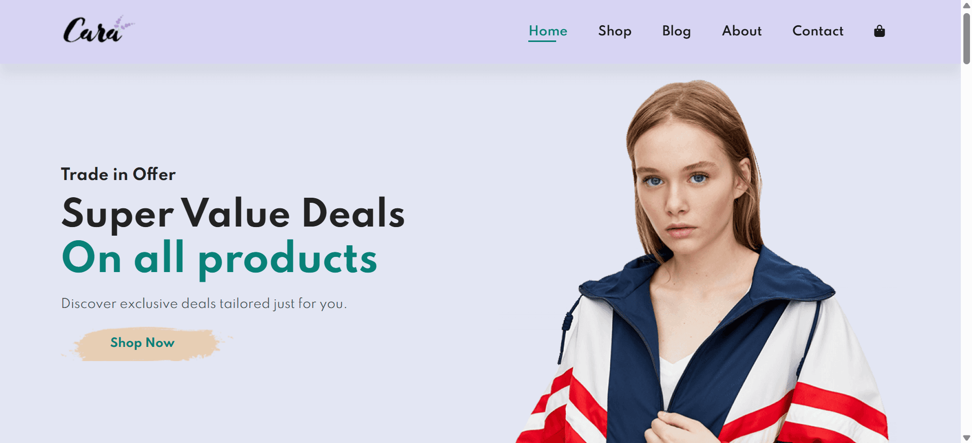 CARA: An E-commerce website